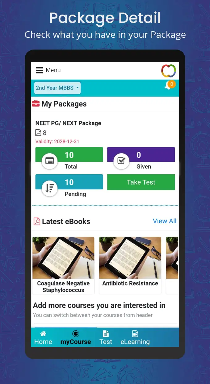 Offline Exam Mobile App